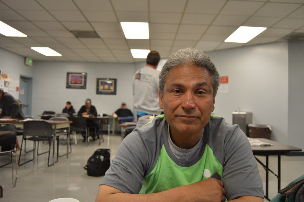 Zeke Luna was released from prison two years ago. He has been a fixture at the Day Labor Office since. – Photo by Michael Olinger