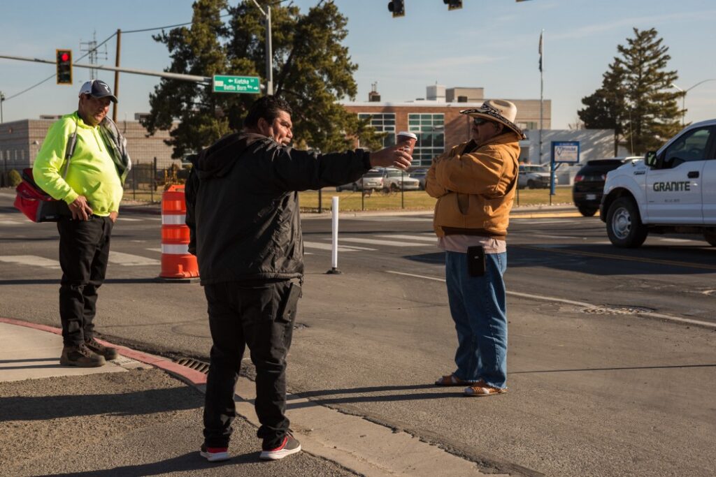 La Esquina Galletti Searching for Day Work on the Streets of Reno