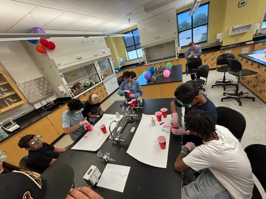 students seated in classroom