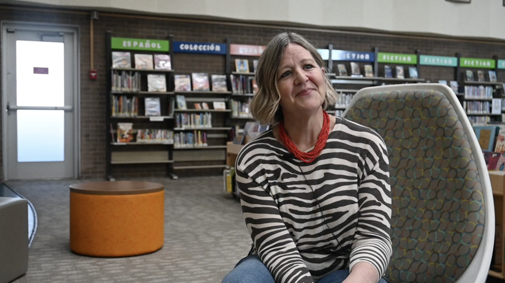 a librarian