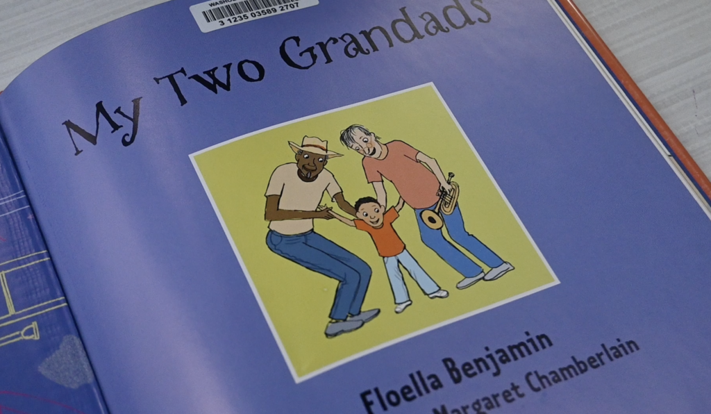 book with title My Two Grandads