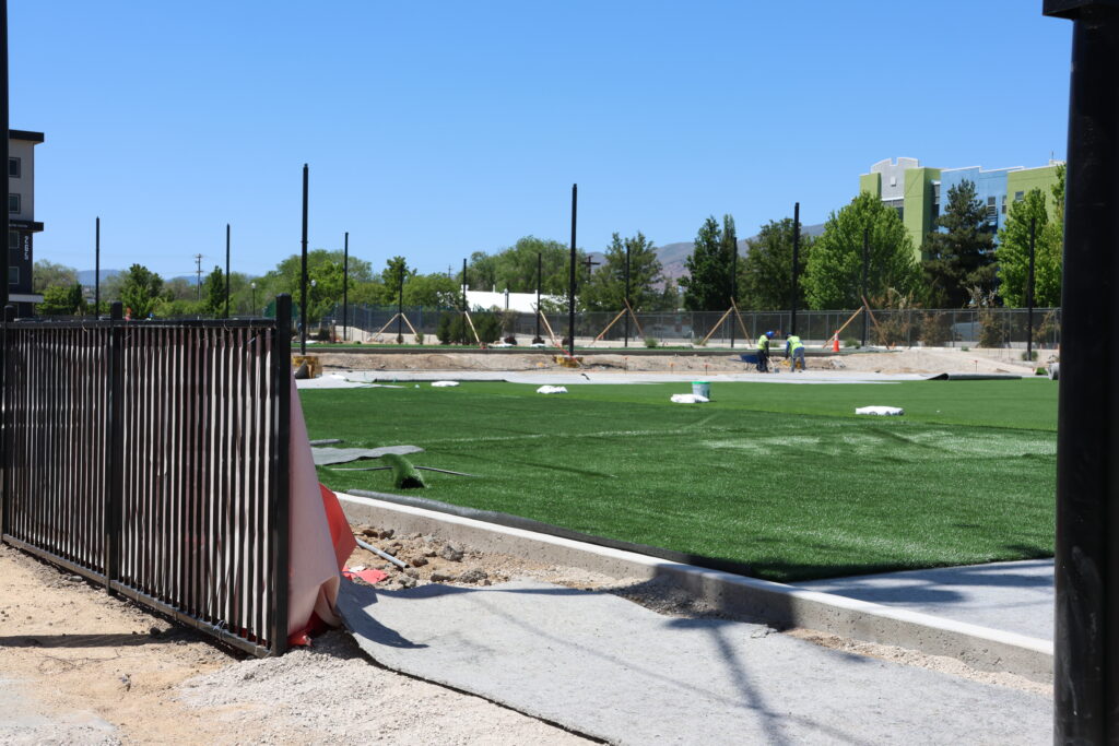image of artificial turf fields