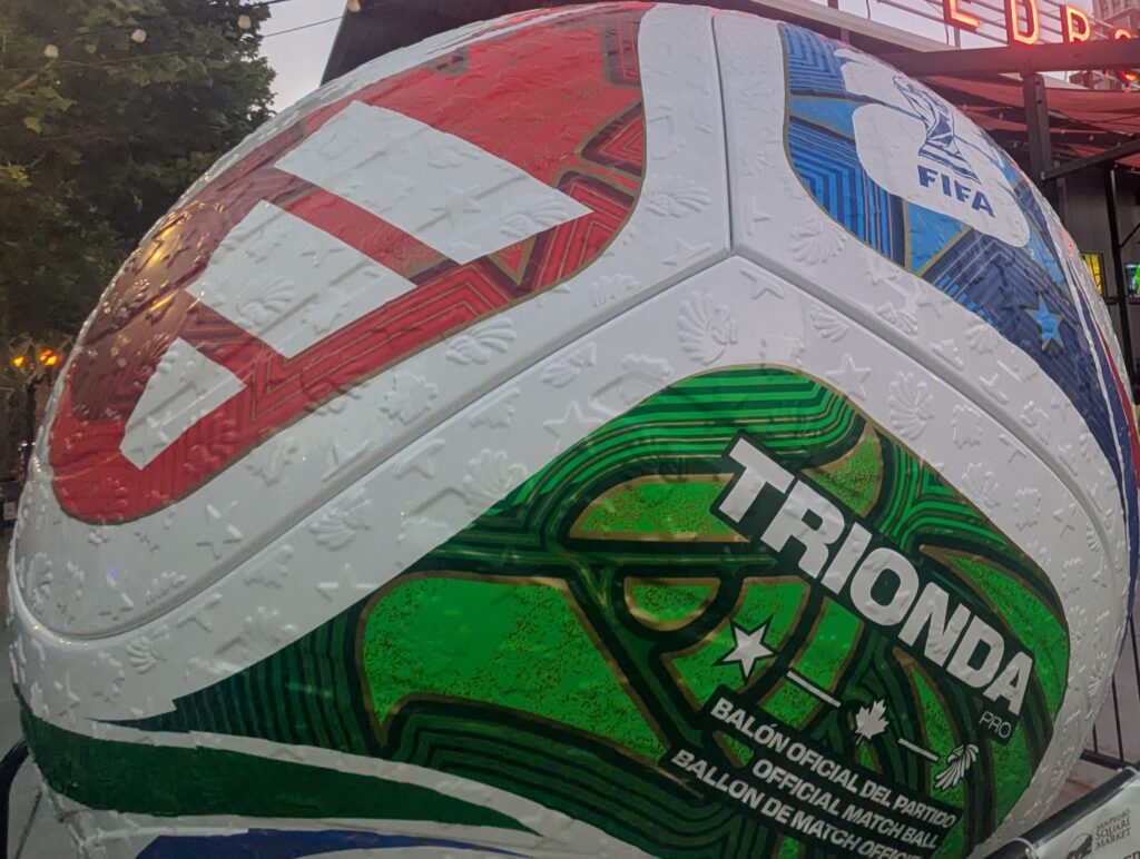 colorful soccer ball