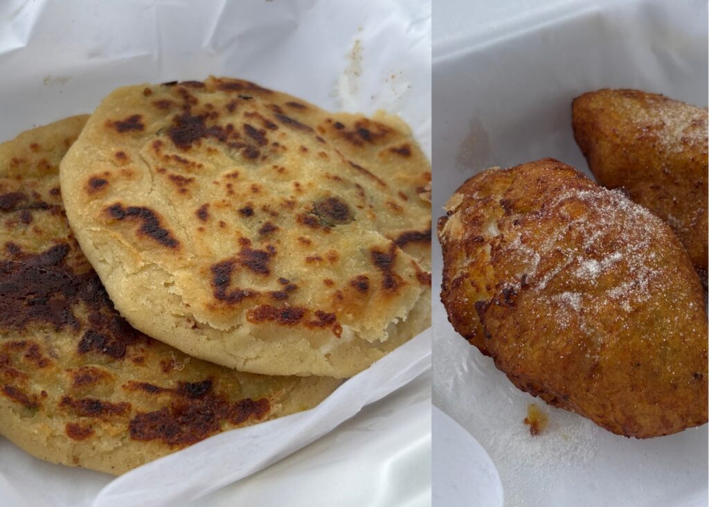 corn-based fried food