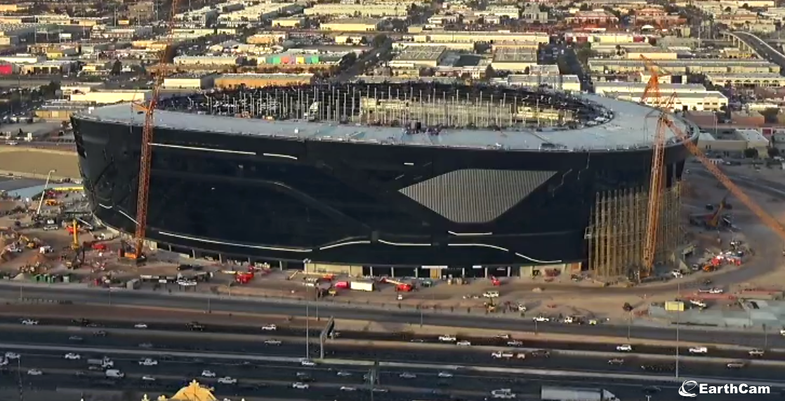 Allegiant Stadium, the new Las Vegas Raiders home