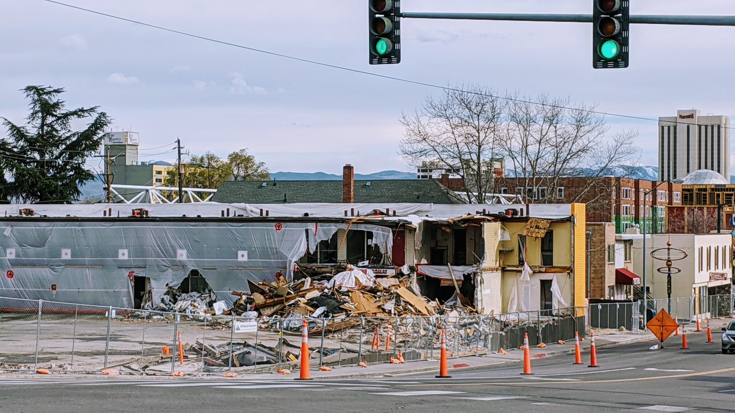 Photo of demolished Union Sundance.