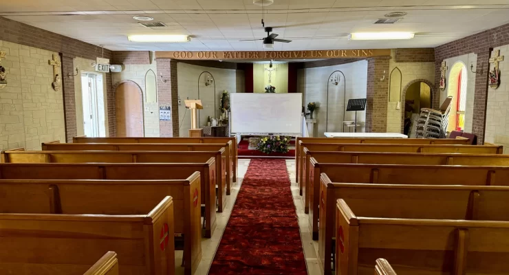 old church pews