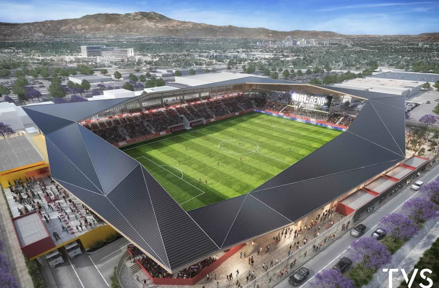 A render of the new stadium coming to reno