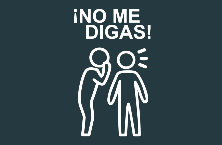 No Me Digas intro logo
